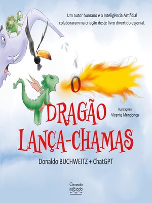 cover image of O dragão lança-chamas